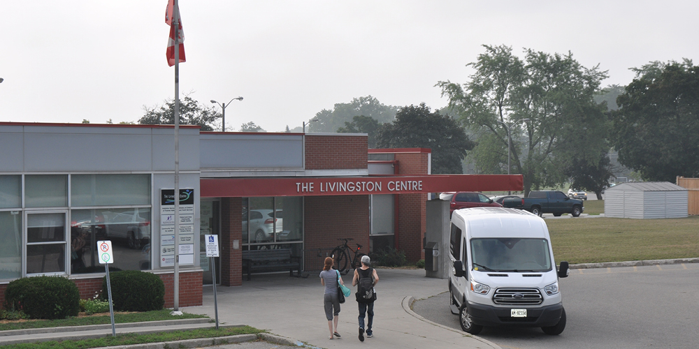 exterior of Livingston Centre